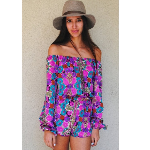 Show Me Your MuMu Pants - Show Me Your MuMu Rane Romper Geometric